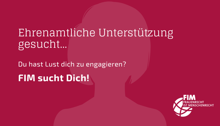 Ehrenamtliche Unterstützung gesucht...